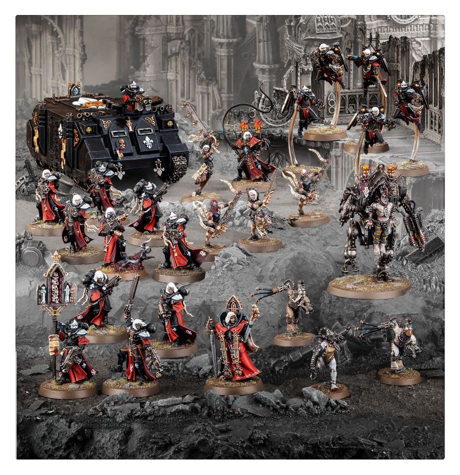GWS - Combat Patrol - Adepta Sororitas – Ages Three and Up