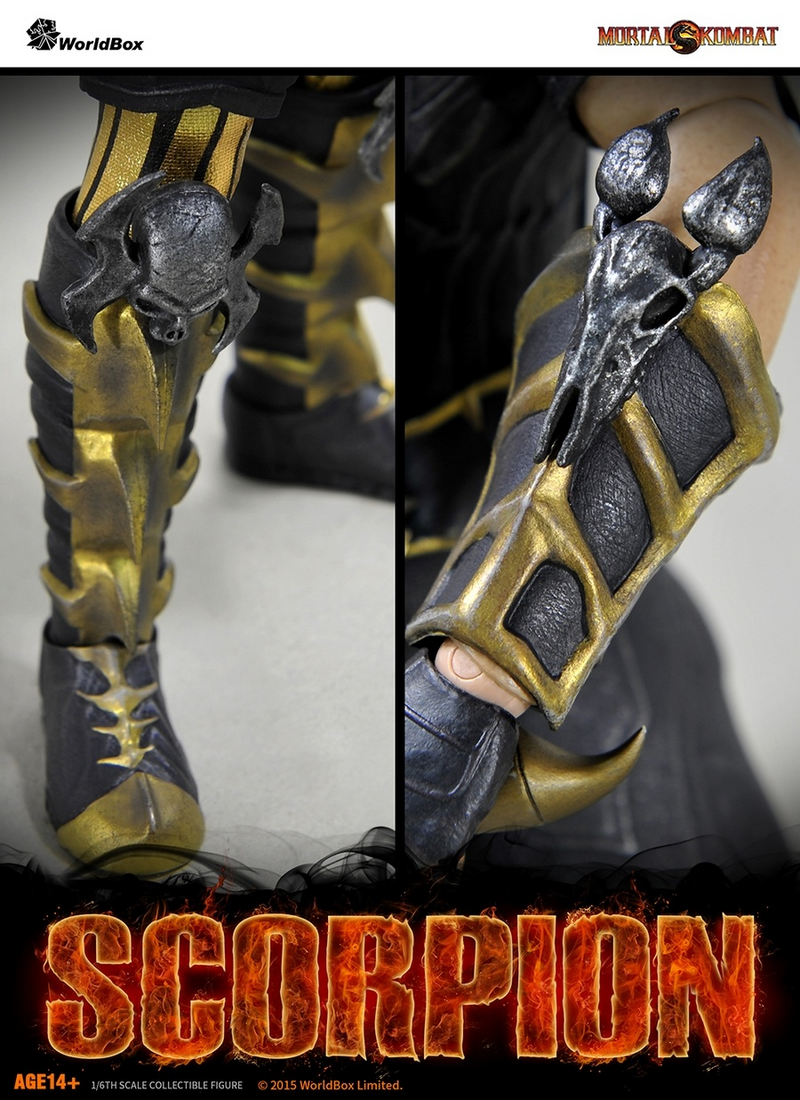 Load image into Gallery viewer, World Box - Mortal Kombat Scorpion