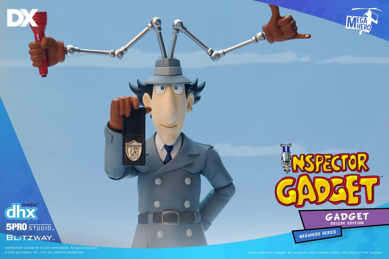 Load image into Gallery viewer, Blitzway - MEGAHERO Inspector Gadget: Inspector Gadget Deluxe Figure Set