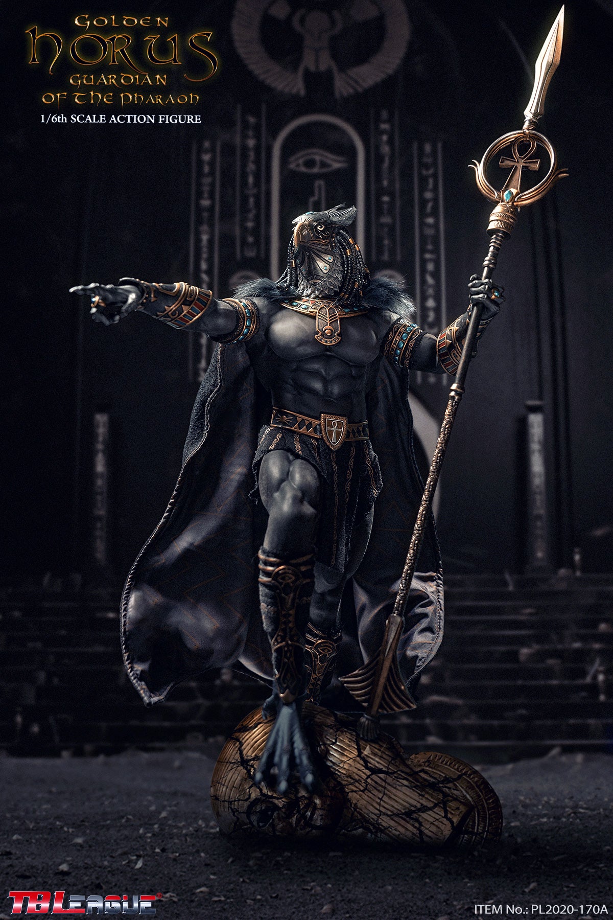 TBLeague - Horus Guardian of Pharaoh Golden – Ages Three and Up