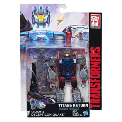 Transformers Generations Titans Return - Deluxe Wave 4 - Quake