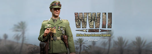 DID - WWII German Afrika Korps Infantry Captain - Wilhelm