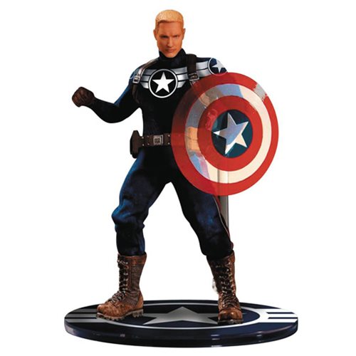 Mezco Toyz - One:12 Captain America Commander Rogers – Ages Three