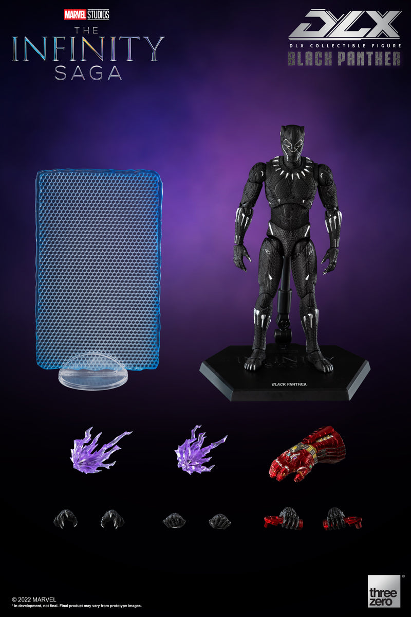 Load image into Gallery viewer, Threezero - 1/12 The Infinity Saga: DLX Black Panther