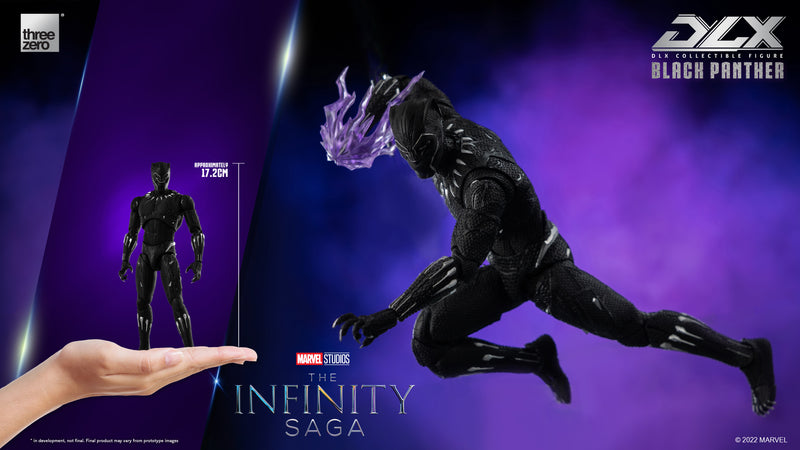 Load image into Gallery viewer, Threezero - 1/12 The Infinity Saga: DLX Black Panther