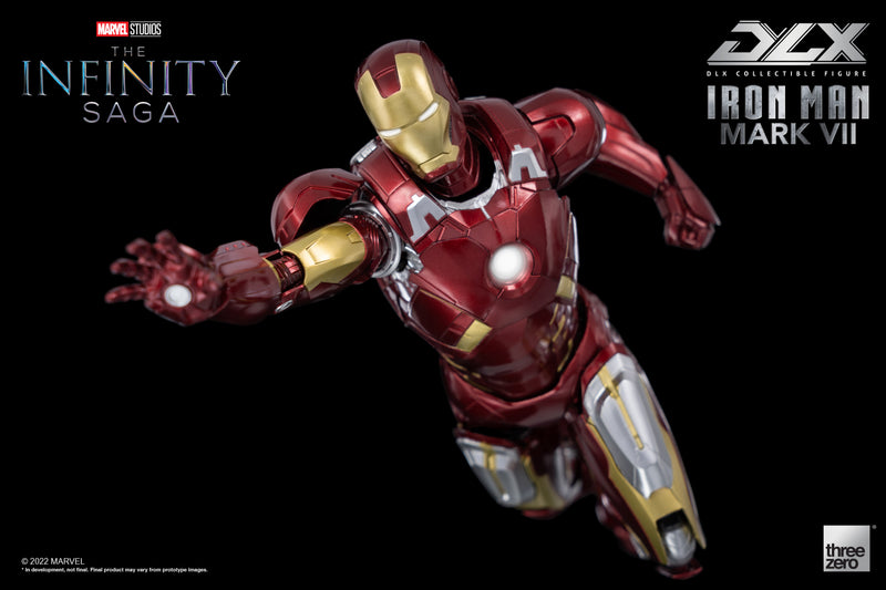 Load image into Gallery viewer, Threezero - 1/12 The Infinity Saga: DLX Iron Man Mark 7
