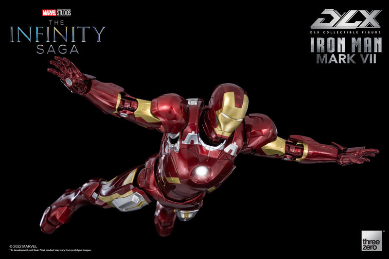 Load image into Gallery viewer, Threezero - 1/12 The Infinity Saga: DLX Iron Man Mark 7