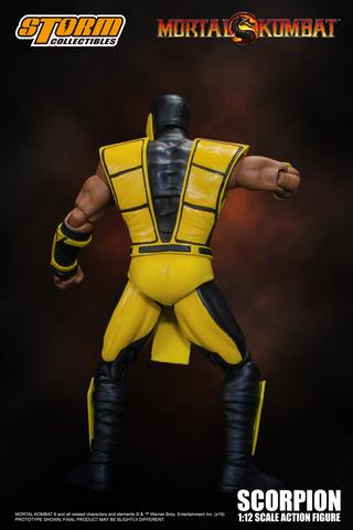 Load image into Gallery viewer, Storm Collectibles - Mortal Kombat 3: Scorpion 1/12 Scale SDCC 2019 Exclusive
