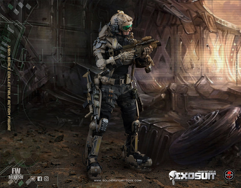 Load image into Gallery viewer, Soldier Story - Exo Skeleton Armor Suit Test 01