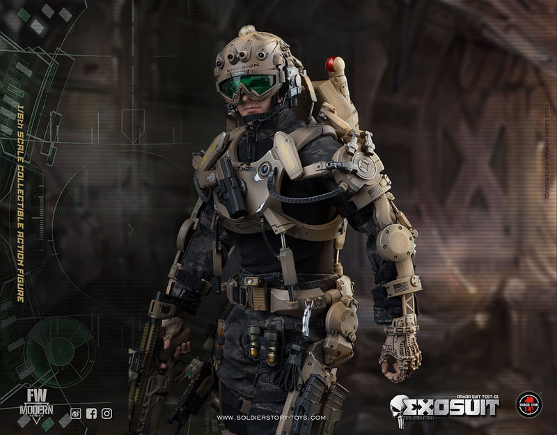 Load image into Gallery viewer, Soldier Story - Exo Skeleton Armor Suit Test 01