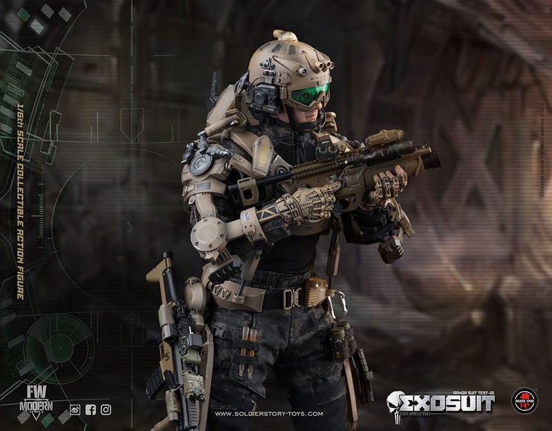 Load image into Gallery viewer, Soldier Story - Exo Skeleton Armor Suit Test 01