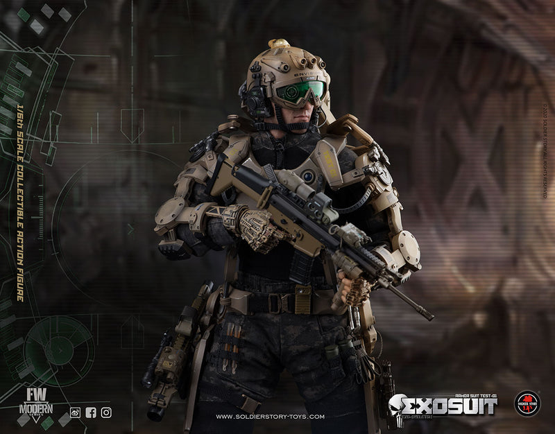 Load image into Gallery viewer, Soldier Story - Exo Skeleton Armor Suit Test 01