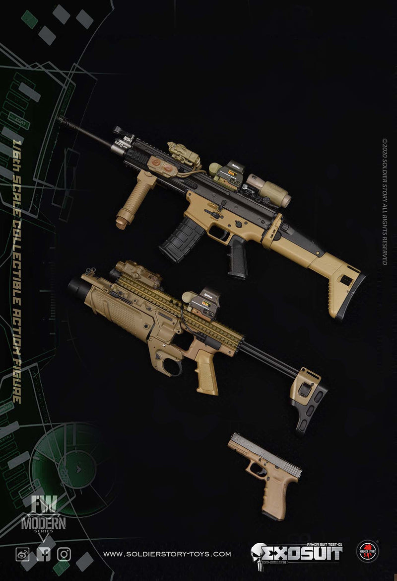 Load image into Gallery viewer, Soldier Story - Exo Skeleton Armor Suit Test 01