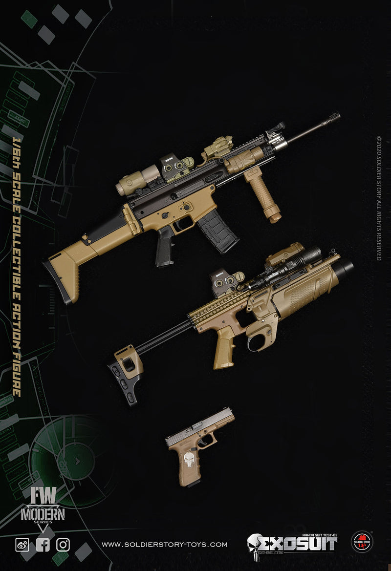 Load image into Gallery viewer, Soldier Story - Exo Skeleton Armor Suit Test 01