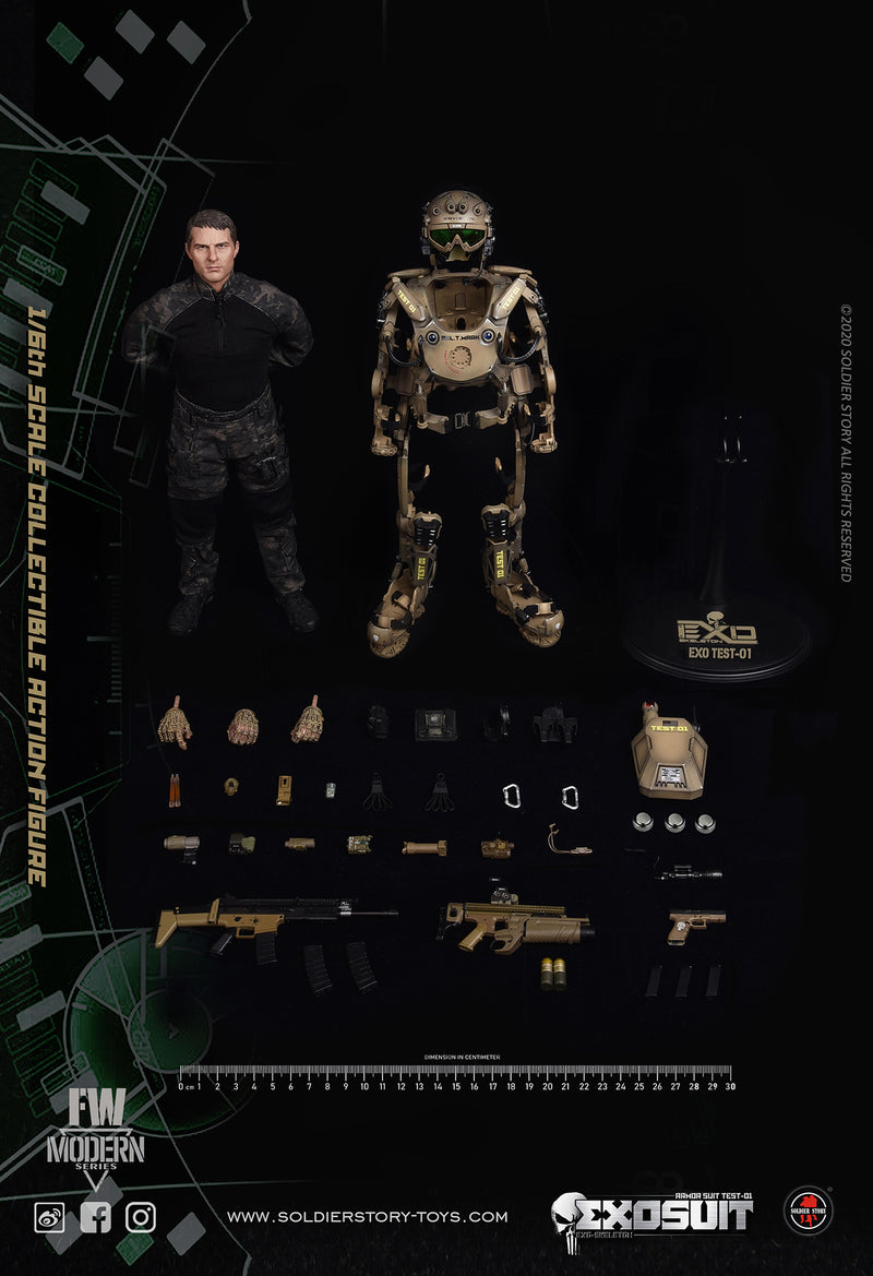 Load image into Gallery viewer, Soldier Story - Exo Skeleton Armor Suit Test 01