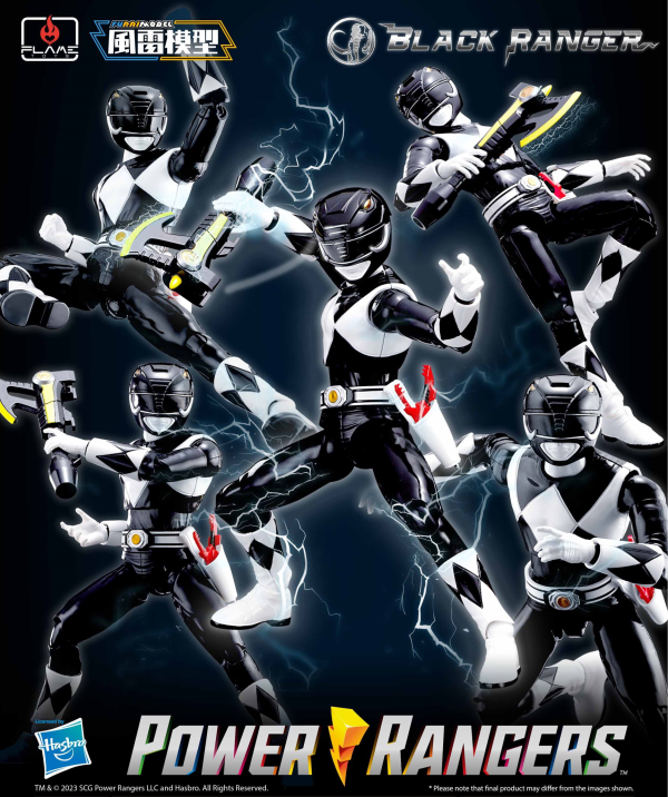 Load image into Gallery viewer, Flame Toys - Furai Model - Mighty Morhpin Power Rangers: Black Ranger