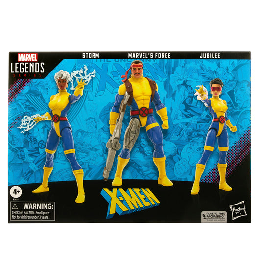 Marvel Legends - X-Men 60th Anniversary: Forge, Storm, & Jubilee Set of 3