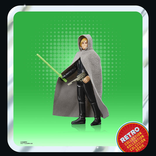 Hasbro - Star Wars: The Retro Collection: Luke Skywalker (Jedi Knight) 3 3/4-Inch Action Figure