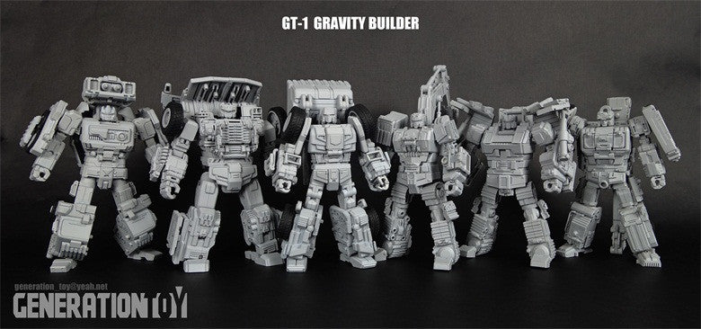 Load image into Gallery viewer, Generation Toy - Gravity Builder - GT-01C Excavator
