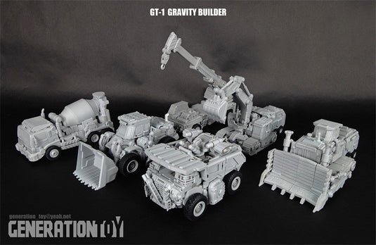 Generation Toy - Gravity Builder - GT-01E Dump Truck
