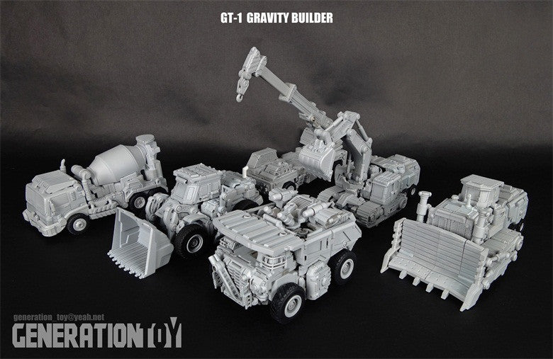Load image into Gallery viewer, Generation Toy - Gravity Builder - GT-01D Bulldozer
