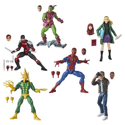 Load image into Gallery viewer, Marvel Legends - Spider-Man Retro Collection Wave 1 Set of 6