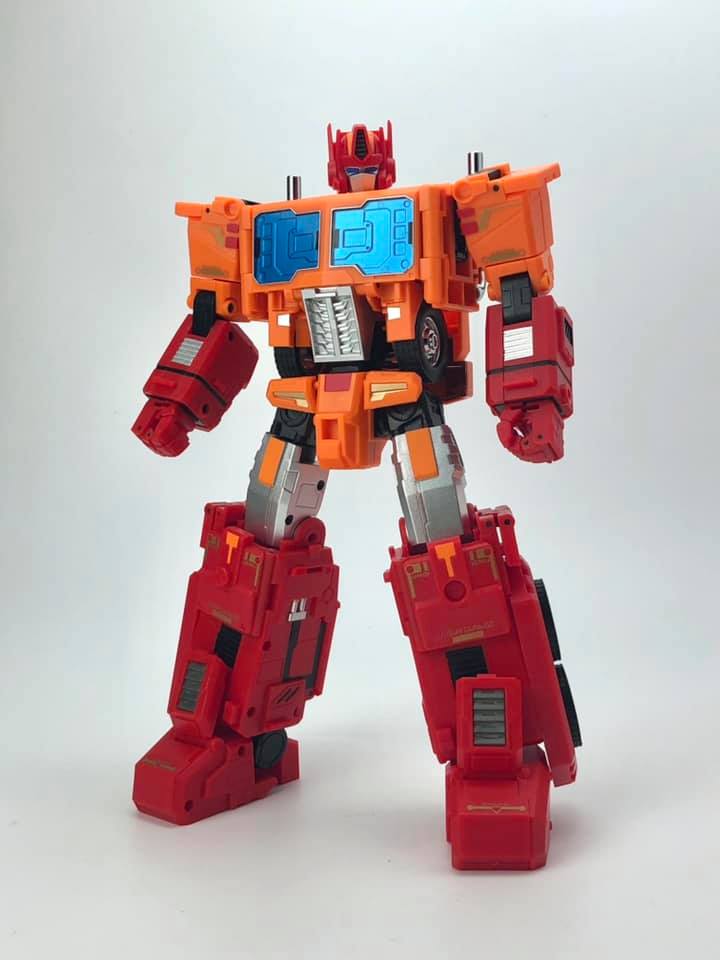 Load image into Gallery viewer, Fans Hobby - MasterBuilder - MB06D Power Baser + MB-11D God Armour (Orange Set)