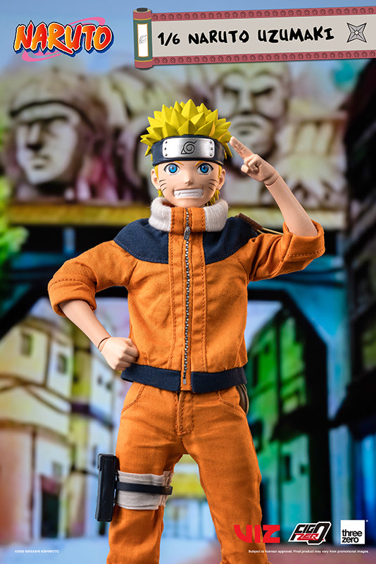Threezero - FigZero Naruto: Naruto Uzumaki – Ages Three and Up