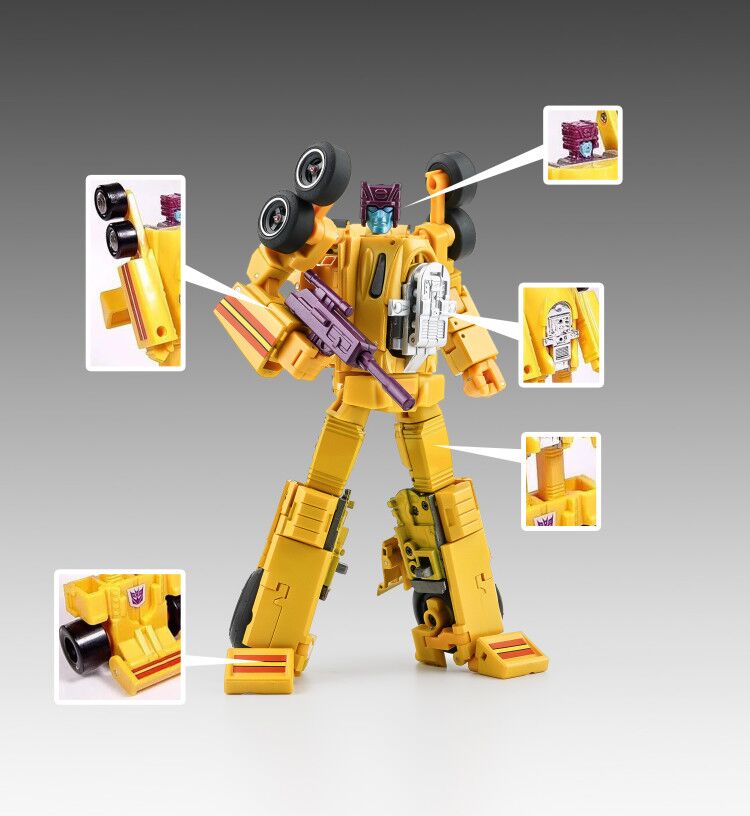 Load image into Gallery viewer, X-Transbots - Monolith Combiner MX-16T Overheat Youth Version