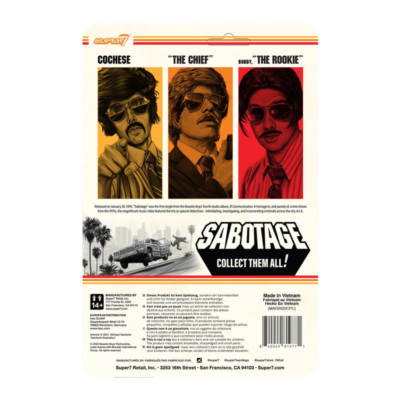 Load image into Gallery viewer, Super 7 - Music ReAction - Beastie Boys: Sabotage Set of 3