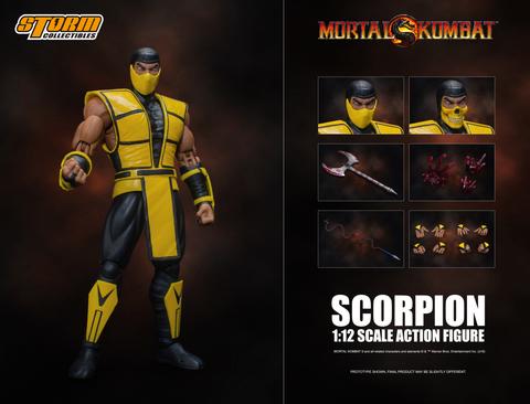 Load image into Gallery viewer, Storm Collectibles - Mortal Kombat 3: Scorpion 1/12 Scale SDCC 2019 Exclusive
