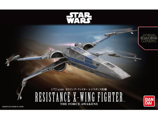 Bandai - Star Wars 1/72 Model - Resistance X-Wing
