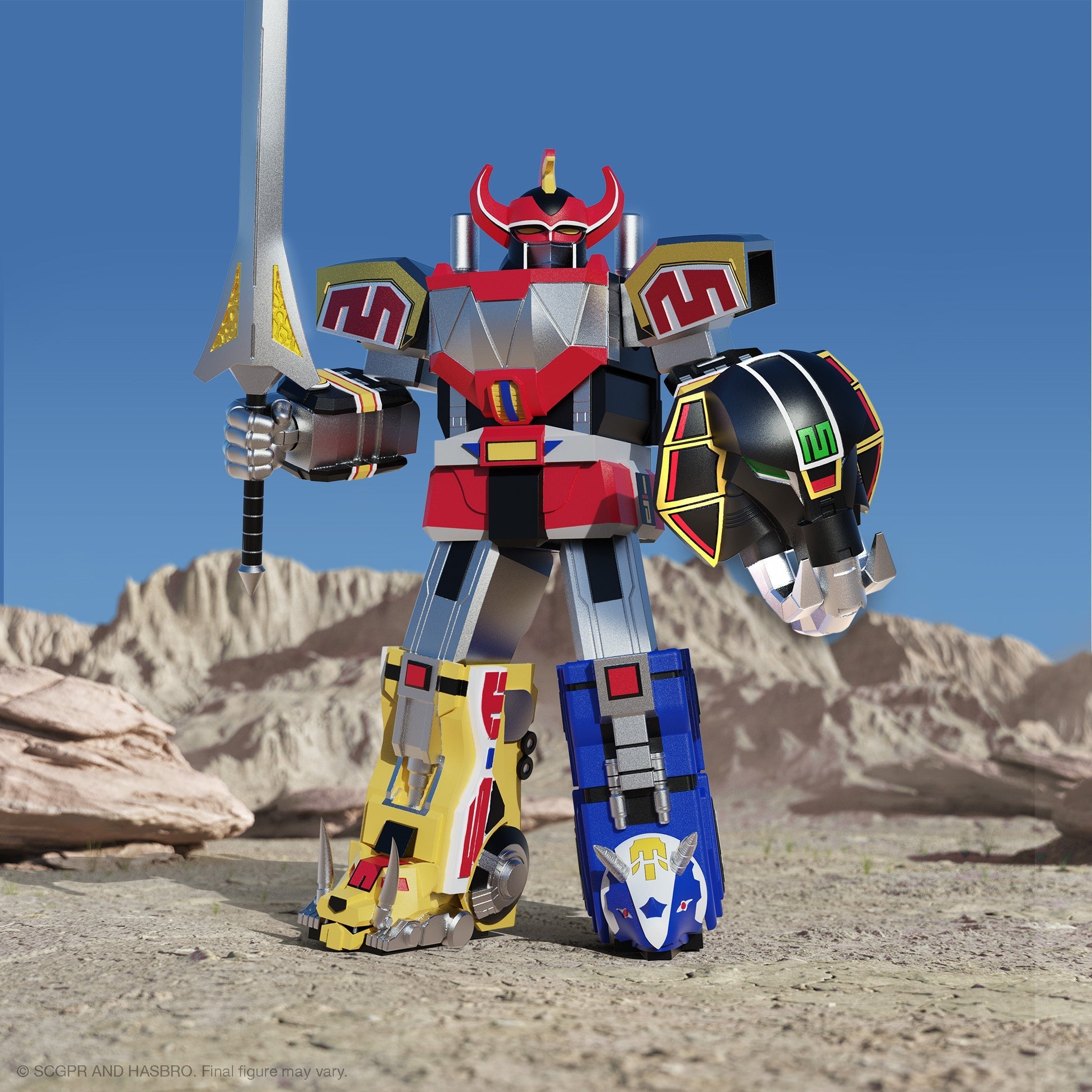 Super 7 - Mighty Morphin Power Rangers Ultimates Wave 3 - Dino