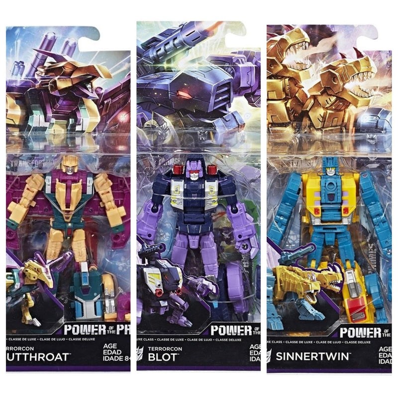 Load image into Gallery viewer, Transformers Generations Power of The Primes - Deluxe Wave 3 - Set of 3
