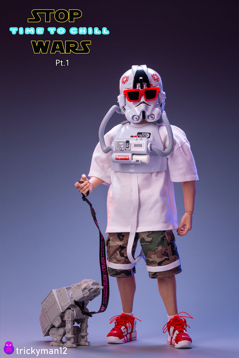 Load image into Gallery viewer, Trickyman12 - Stop Wars Pt1 Figure