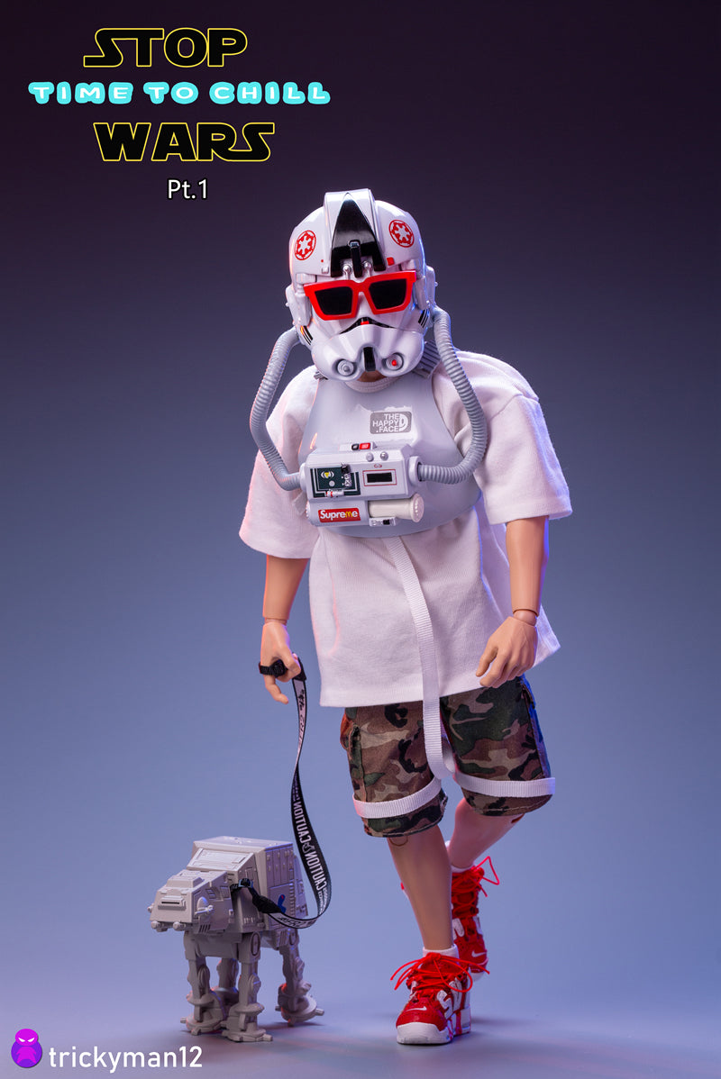 Load image into Gallery viewer, Trickyman12 - Stop Wars Pt1 Figure