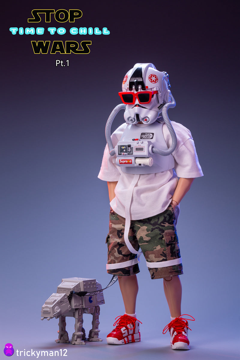 Load image into Gallery viewer, Trickyman12 - Stop Wars Pt1 Figure