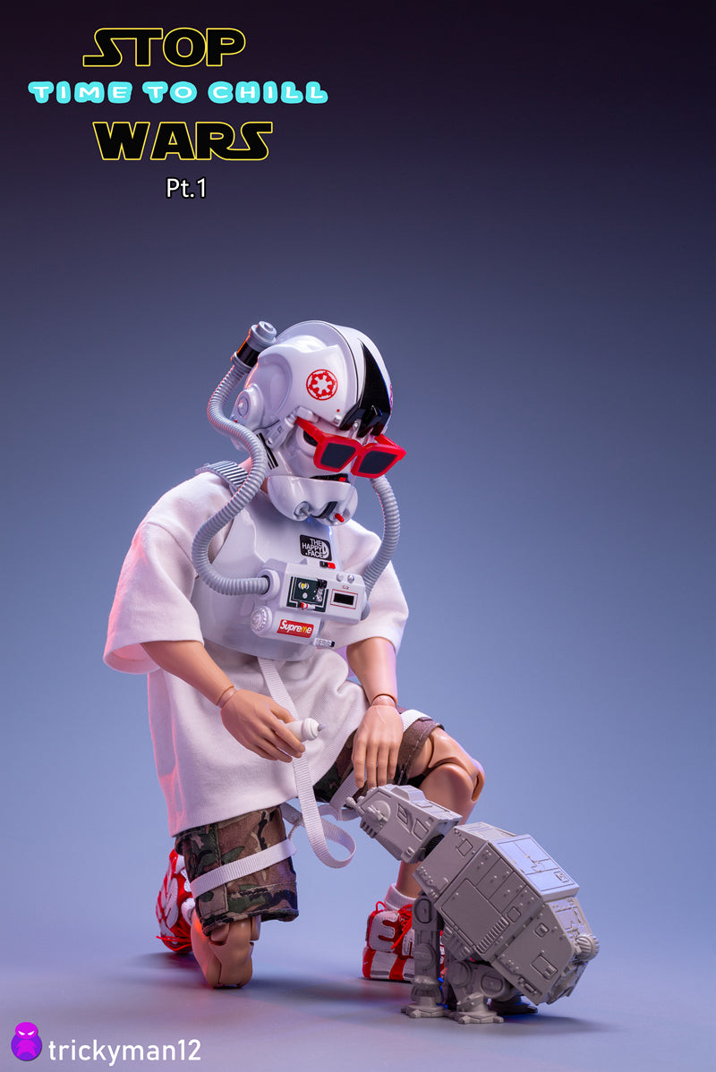 Load image into Gallery viewer, Trickyman12 - Stop Wars Pt1 Figure