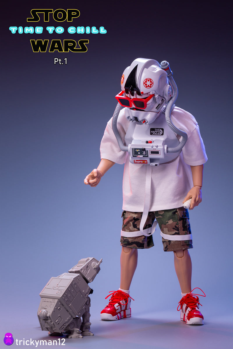 Load image into Gallery viewer, Trickyman12 - Stop Wars Pt1 Figure