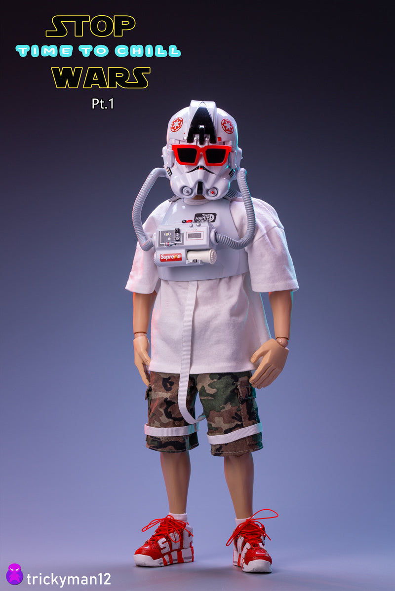 Load image into Gallery viewer, Trickyman12 - Stop Wars Pt1 Figure