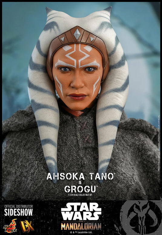 Hot Toys - Star Wars The Mandalorian - Ahsoka Tano and Grogu Set