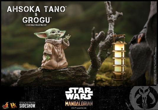Hot Toys - Star Wars The Mandalorian - Ahsoka Tano and Grogu Set