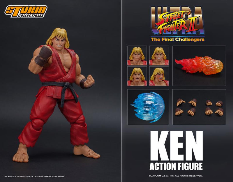 Load image into Gallery viewer, Storm Collectibles - Ultra Street Fighter II: The Final Challengers Ken 1/12 Scale
