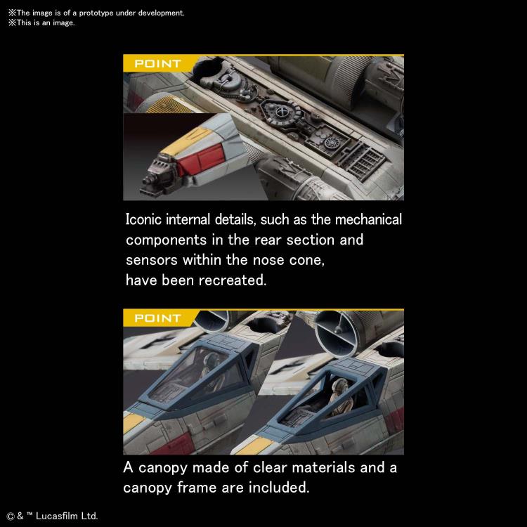 Load image into Gallery viewer, Bandai - Star Wars 1/72 Model - X-Wing Starfighter (Red 5) [Star Wars: The Rise of Skywalker]
