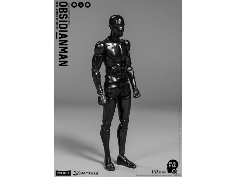 Load image into Gallery viewer, DAM Toys - 1/12 Obsidian Man
