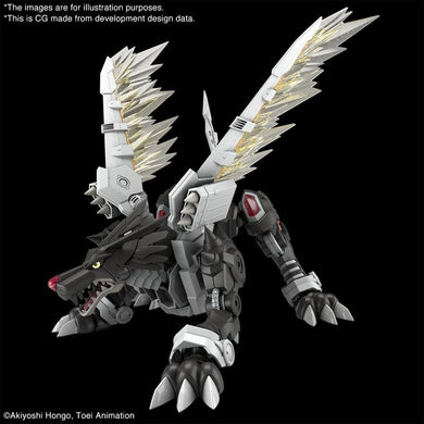 Digimon - Figure Rise Standard: Black Metal Garurumon (Amplified)