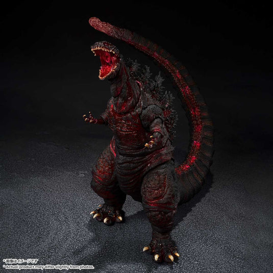 Bandai - S.H.Monsterarts Shin Godzilla (2016): Godzilla (The Fourth Night Combat Version)