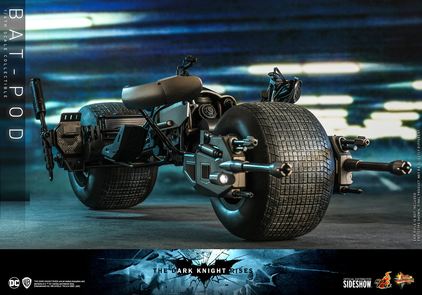 Hot Toys - The Dark Knight Rises Bat-Pod – Ages Three and Up