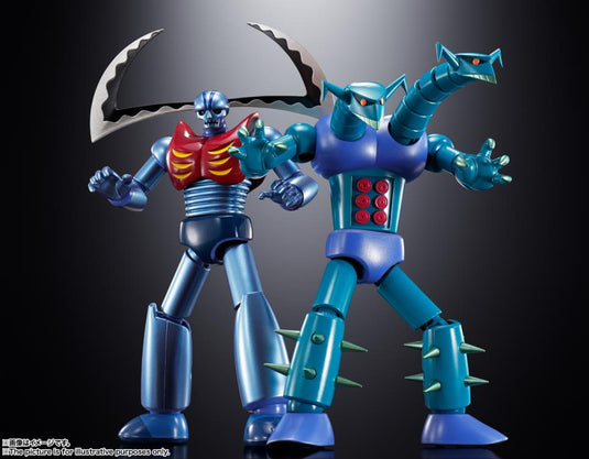Bandai - Soul of Chogokin: Mazinger Z - GX-25R Garada K-7 and GX-26R Doublas M-2