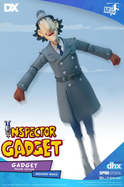 Load image into Gallery viewer, Blitzway - MEGAHERO Inspector Gadget: Inspector Gadget Deluxe Figure Set